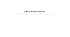 Desktop Screenshot of lorettafaluade.com